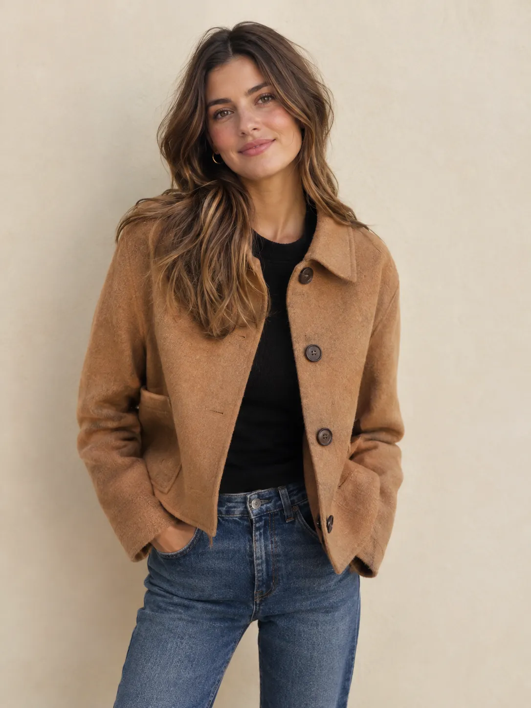 Chaqueta de paño